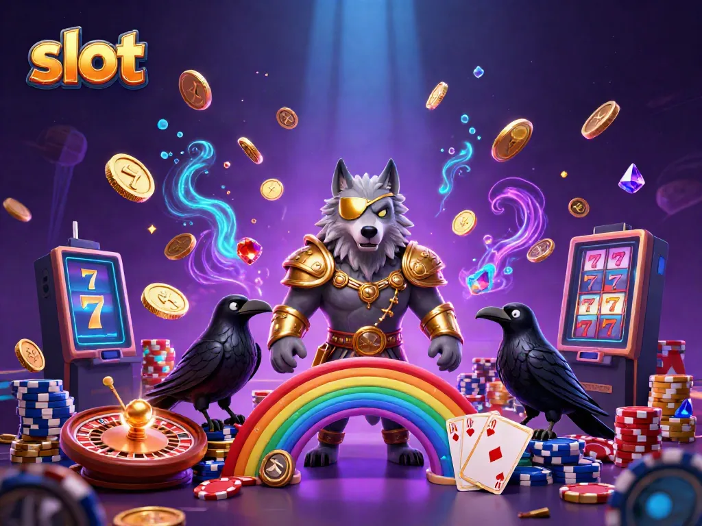 Engage with thrilling slot machines showcasing lucky 7s in a Norse mythological 3D setting.