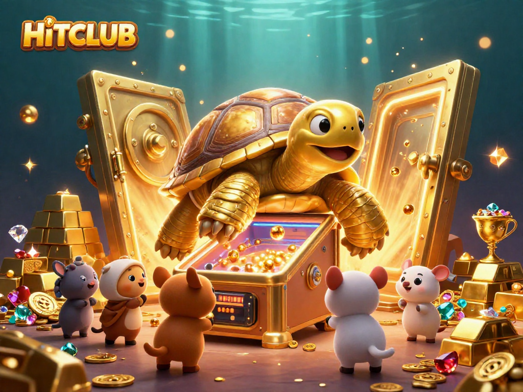 Experience HITCLUB's vibrant gaming scene with engaging characters and explosive treasures.