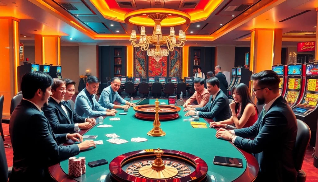 Experience vibrant gaming thrills at https://nk88net.com/ with poker tables and casino excitement.