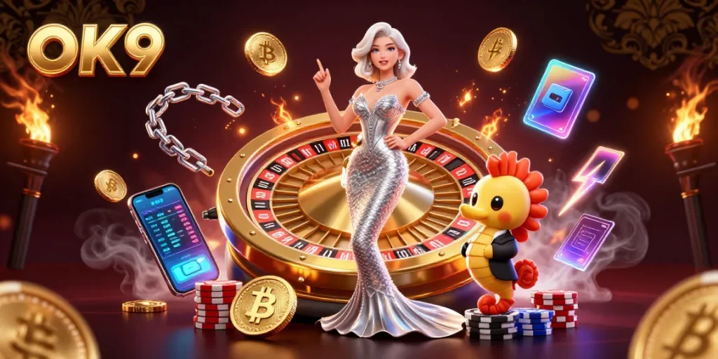 Spin the OK9 roulette wheel with excitement and enjoy thrilling casino adventures